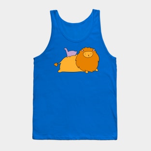 Lion and Bronto Tank Top